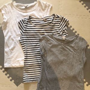 Lot of 3 Jcrew factory T-shirt small